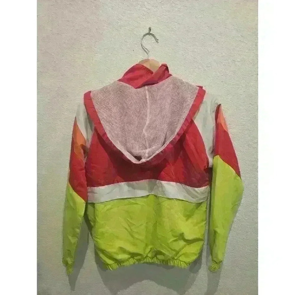 Vintage Collection 90s! Windbreaker Derty Laundry Sz Medium - Picture 2 of 2